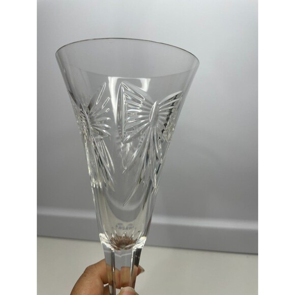 Waterford Crystal Millennium Series Continental Fluted Champagne 9 1/4" H - Picture 2 of 10